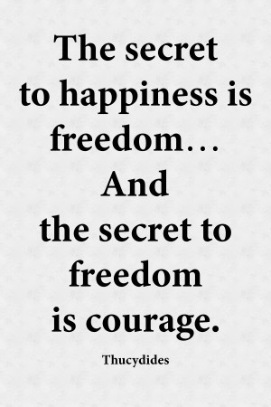 Secret to Freedom